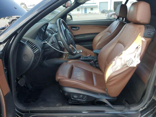 WBAUL73519VJ76951 - 2009 BMW 128 I BLACK photo 7