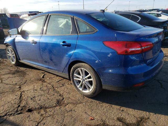 1FADP3F20JL216105 - 2018 FORD FOCUS SE BLUE photo 2