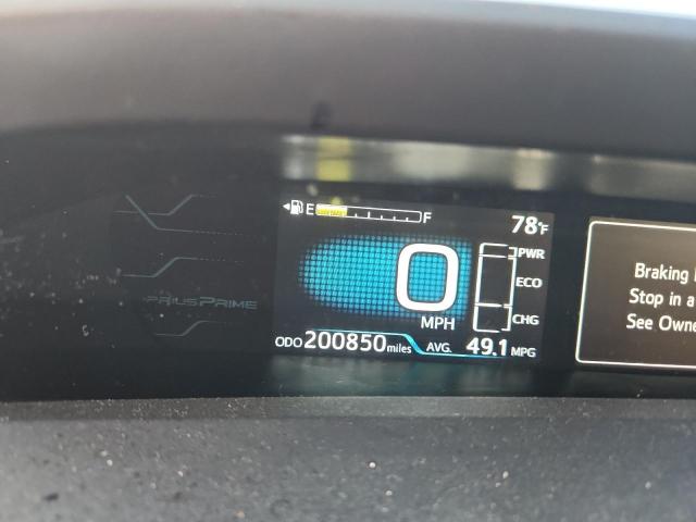 JTDKARFP0H3041155 - 2017 TOYOTA PRIUS PRIM Կապույտ լուսանկար 9