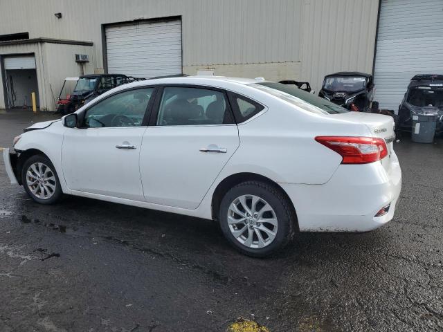 3N1AB7AP9JL650570 - 2018 NISSAN SENTRA S WHITE photo 2