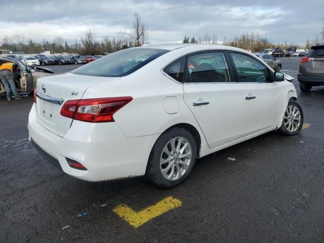 3N1AB7AP9JL650570 - 2018 NISSAN SENTRA S WHITE photo 3