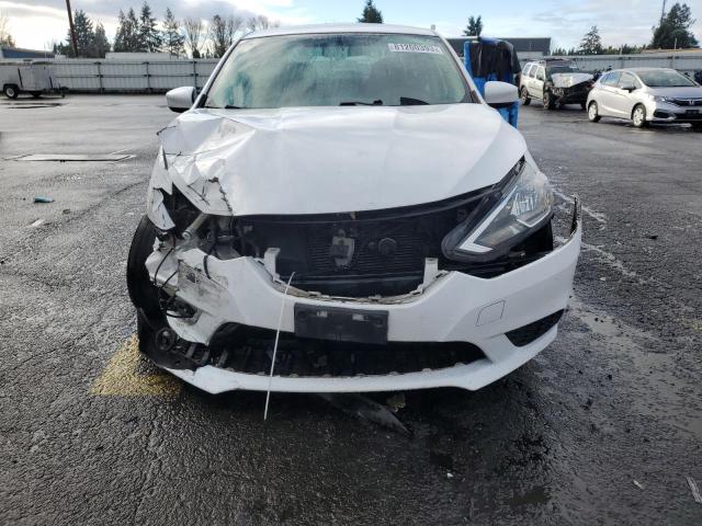 3N1AB7AP9JL650570 - 2018 NISSAN SENTRA S WHITE photo 5