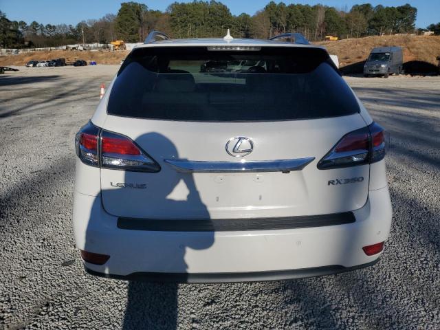 2T2ZK1BA6DC128053 - 2013 LEXUS RX 350 WHITE photo 6