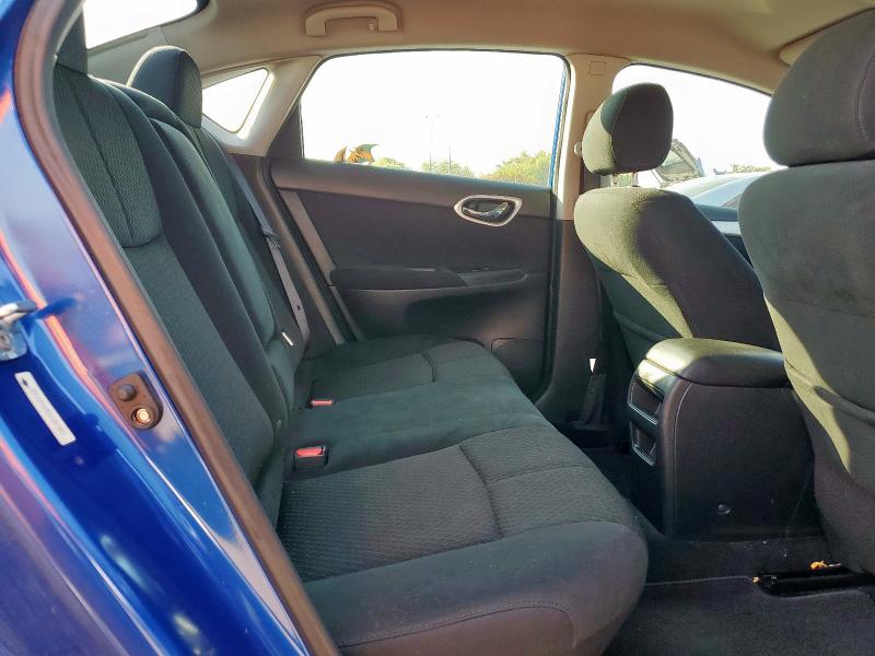 3N1AB7AP0DL657962 - 2013 NISSAN SENTRA S BLUE photo 10