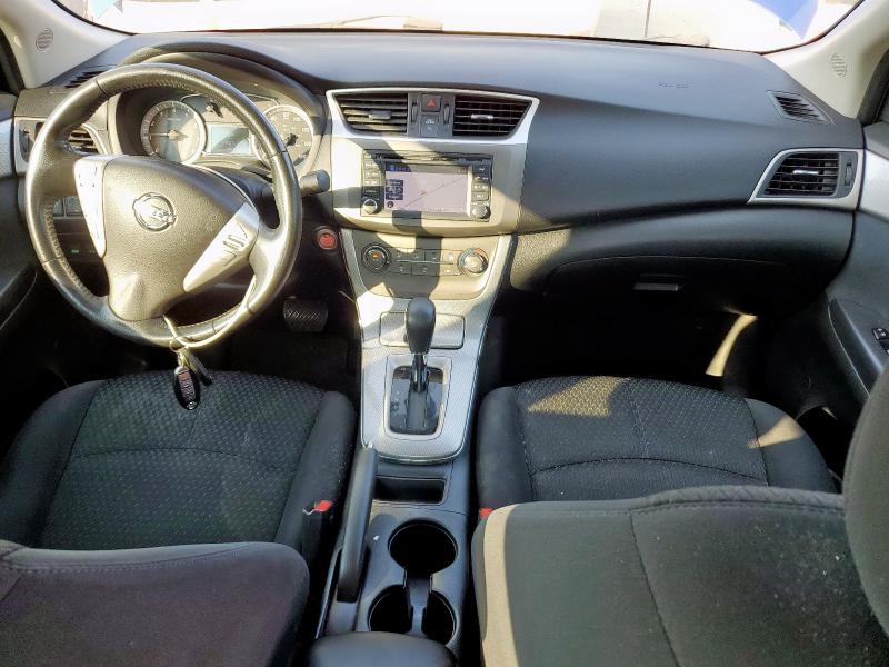 3N1AB7AP0DL657962 - 2013 NISSAN SENTRA S BLUE photo 8