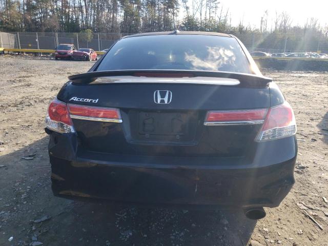 1HGCP2F84BA001474 - 2011 HONDA ACCORD EXL BLACK photo 6