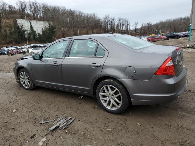 3FAHP0CG9CR334769 - 2012 FORD FUSION SEL GRAY photo 2