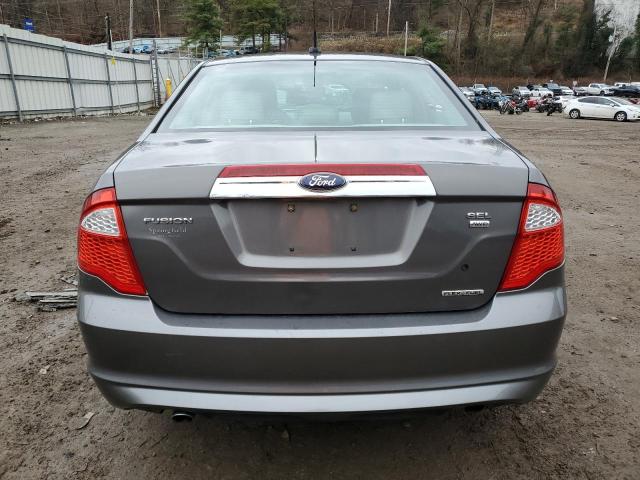 3FAHP0CG9CR334769 - 2012 FORD FUSION SEL GRAY photo 6