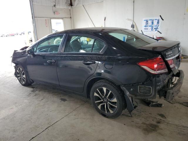 19XFB2F86FE044369 - 2015 HONDA CIVIC EX BLACK photo 2