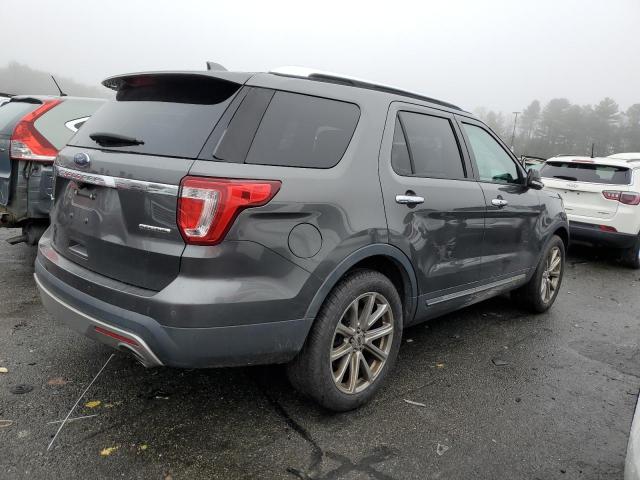 1FM5K7F89GGA99212 - 2016 FORD EXPLORER LIMITED GRAY photo 3