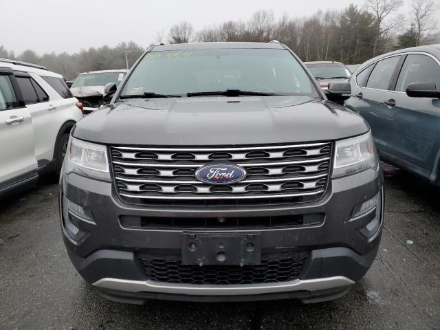 1FM5K7F89GGA99212 - 2016 FORD EXPLORER LIMITED GRAY photo 5