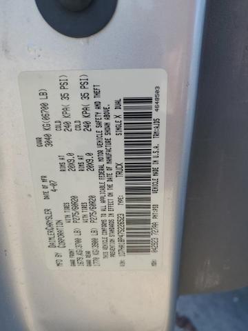 1D7HA18P47S226523 - 2007 DODGE RAM 1500 ST 银色 照片 12