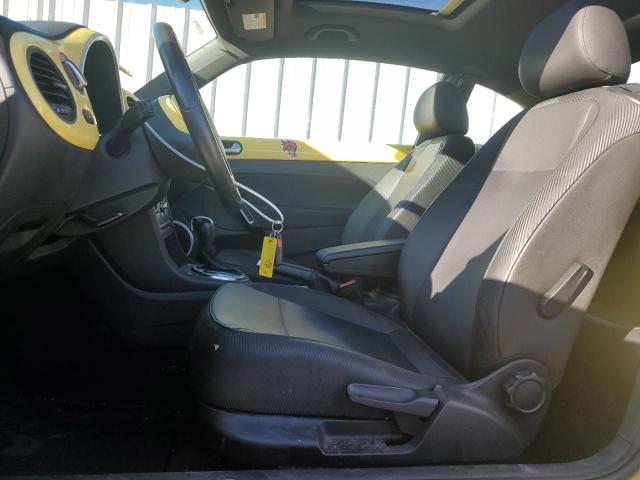 3VWJP7AT0DM605024 - 2013 VOLKSWAGEN BEETLE ყვითელი ფოტო 7