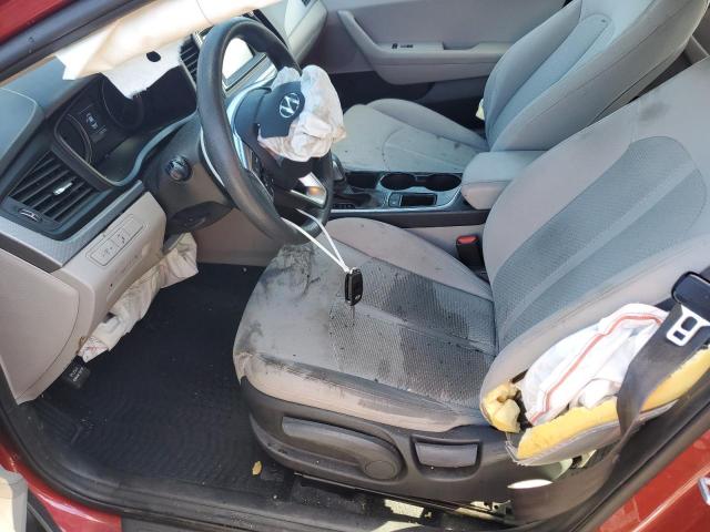 5NPE24AF1JH617468 - 2018 HYUNDAI SONATA SE أحمر صورة 7