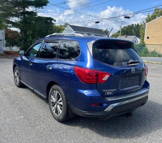 5N1DR2MM8HC640588 - 2017 NISSAN PATHFINDER S BLUE photo 3