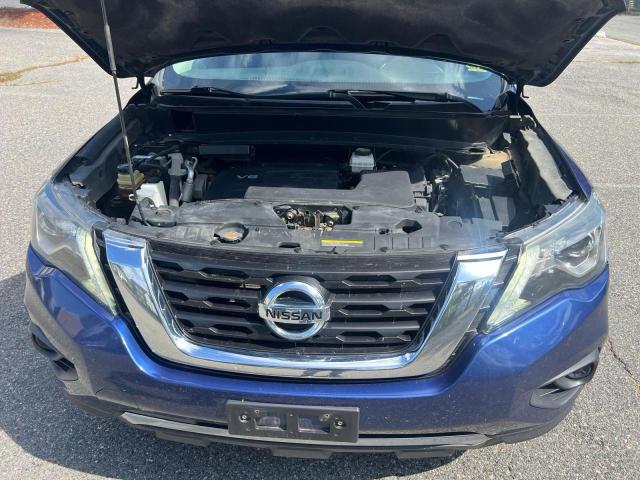 5N1DR2MM8HC640588 - 2017 NISSAN PATHFINDER S BLUE photo 7