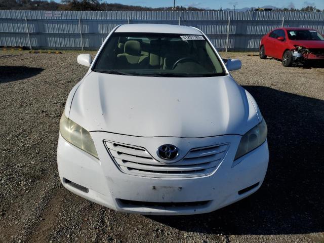 4T1BK46K07U505280 - 2007 TOYOTA CAMRY LE WHITE photo 5