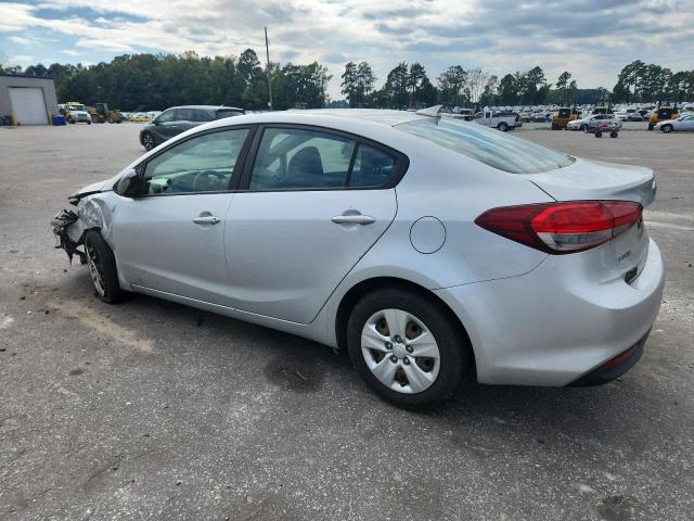 3KPFL4A78JE247263 - 2018 KIA FORTE LX SILVER photo 2