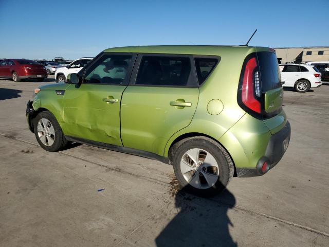 KNDJN2A21E7739300 - 2014 KIA SOUL GREEN photo 2