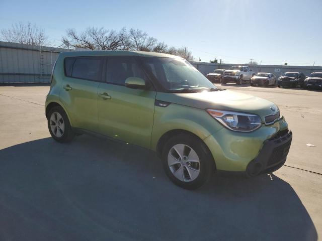 KNDJN2A21E7739300 - 2014 KIA SOUL GREEN photo 4