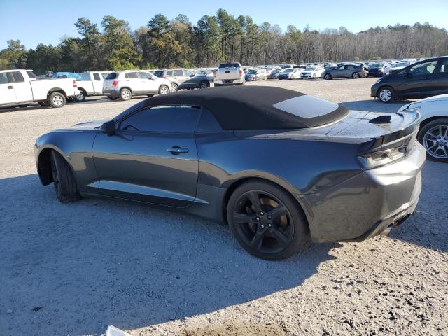 1G1FF3D7XH0179038 - 2017 CHEVROLET CAMARO SS BLACK photo 2