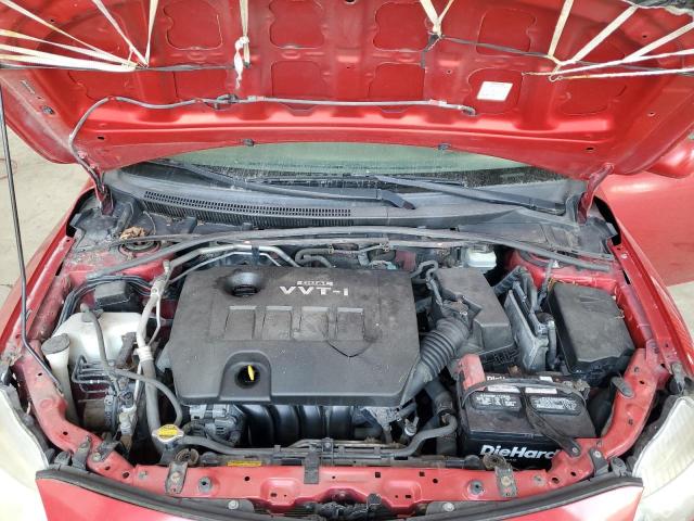 JTDBL40E69J007061 - 2009 TOYOTA COROLLA BASE Qırmızı foto 11
