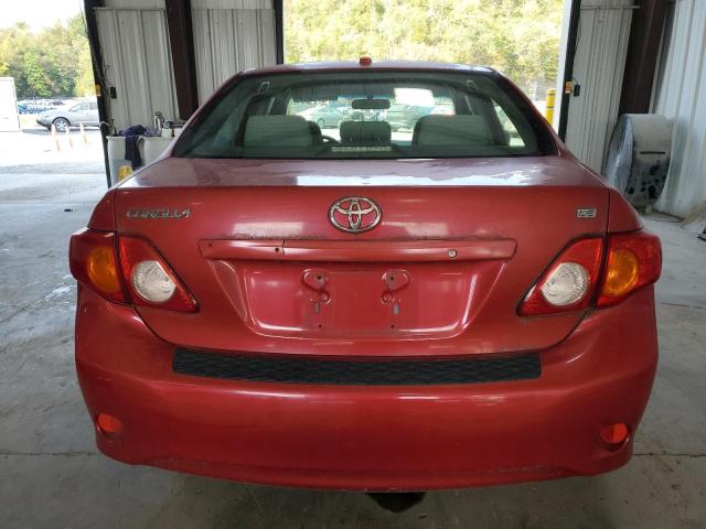 JTDBL40E69J007061 - 2009 TOYOTA COROLLA BASE Qırmızı foto 6