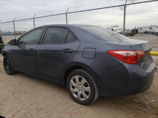 5YFBURHE0JP769171 - 2018 TOYOTA COROLLA L GRAY photo 2