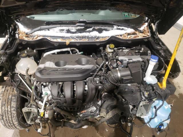 MAJ6S3GL5NC458487 - 2022 FORD ECOSPORT SE BLACK photo 12