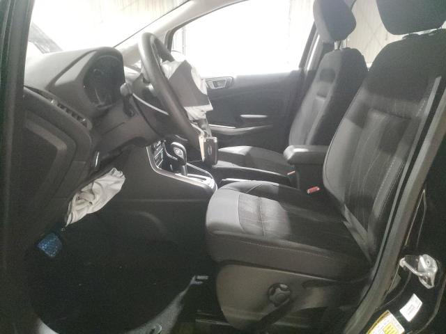 MAJ6S3GL5NC458487 - 2022 FORD ECOSPORT SE BLACK photo 7