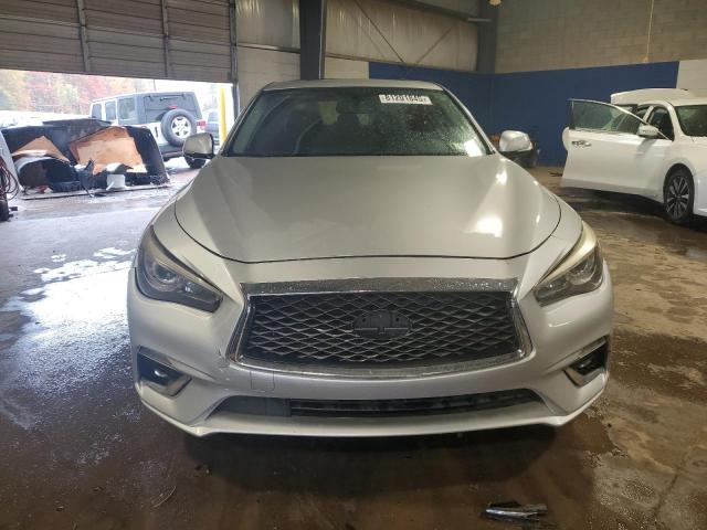 JN1EV7AR8KM550882 - 2019 INFINITI Q50 LUXE SILVER photo 5