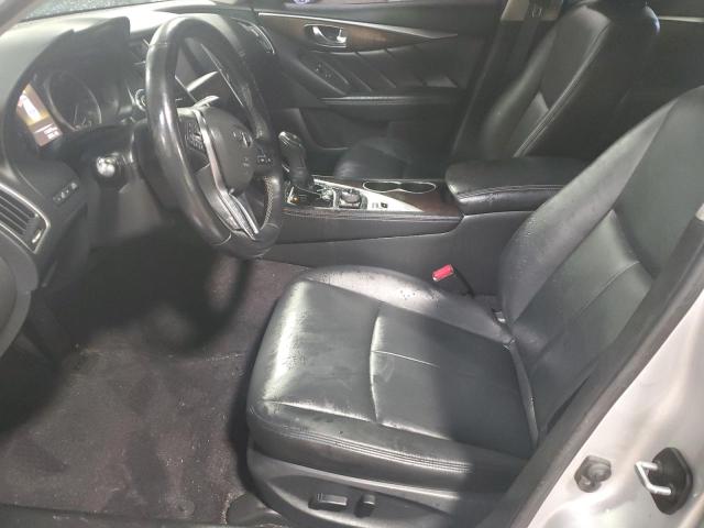 JN1EV7AR8KM550882 - 2019 INFINITI Q50 LUXE SILVER photo 7