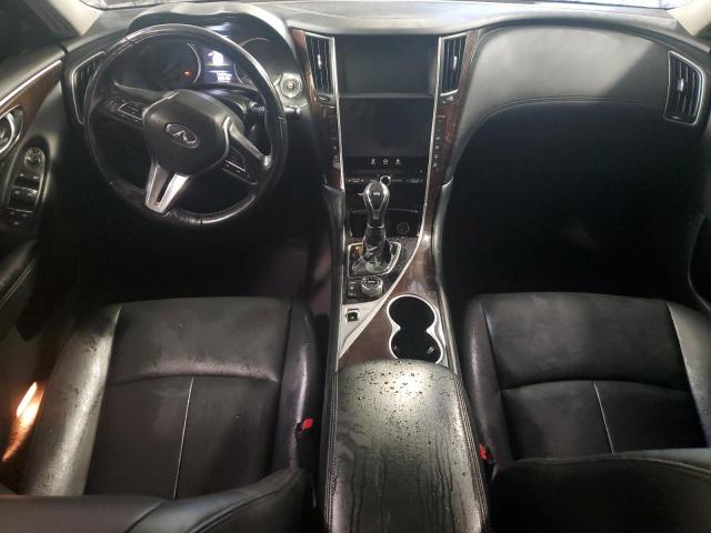 JN1EV7AR8KM550882 - 2019 INFINITI Q50 LUXE SILVER photo 8