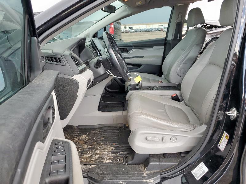 5FNRL6H73KB026602 - 2019 HONDA ODYSSEY EXL BLACK photo 7