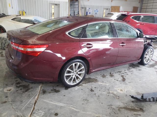 4T1BK1EB7EU085840 - 2014 TOYOTA AVALON BASE 栗色 照片 3