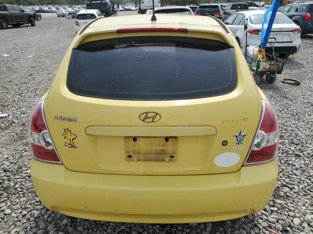 KMHCM36C28U073536 - 2008 HYUNDAI ACCENT GS 黄色 照片 6