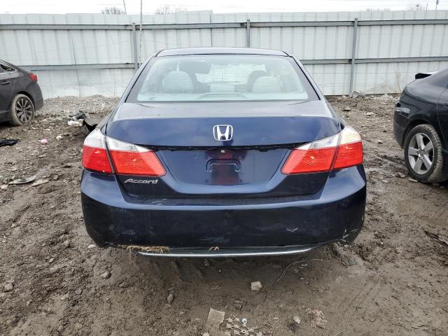 1HGCR2F38DA028842 - 2013 HONDA ACCORD LX BLUE photo 6