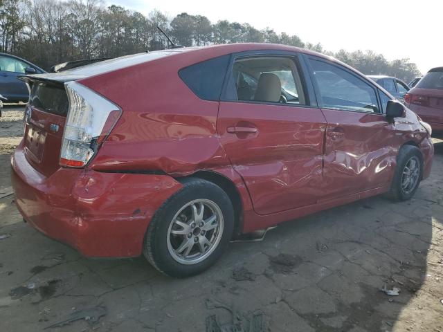 JTDKN3DU2A0066608 - 2010 TOYOTA PRIUS RED photo 3