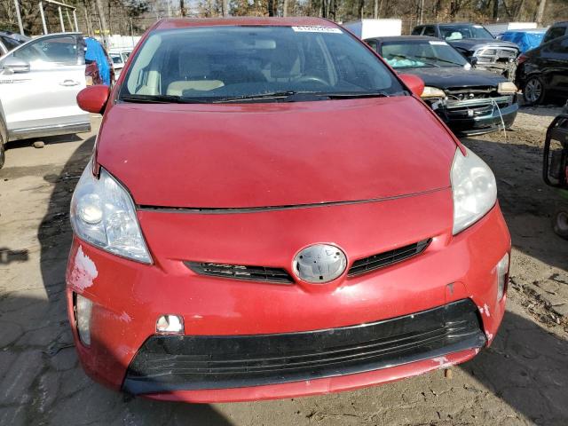 JTDKN3DU2A0066608 - 2010 TOYOTA PRIUS RED photo 5