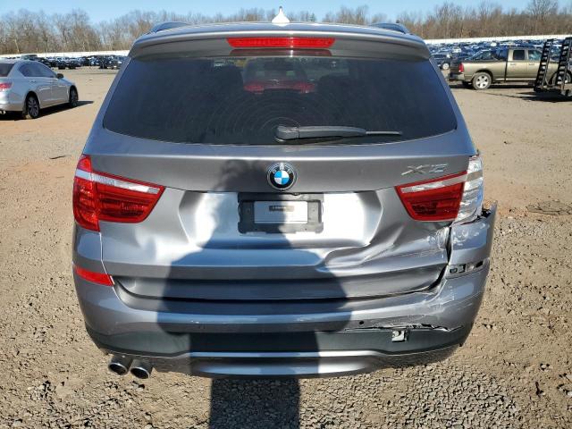 5UXWX9C57H0T04034 - 2017 BMW X3 XDRIVE28I SILVER photo 6