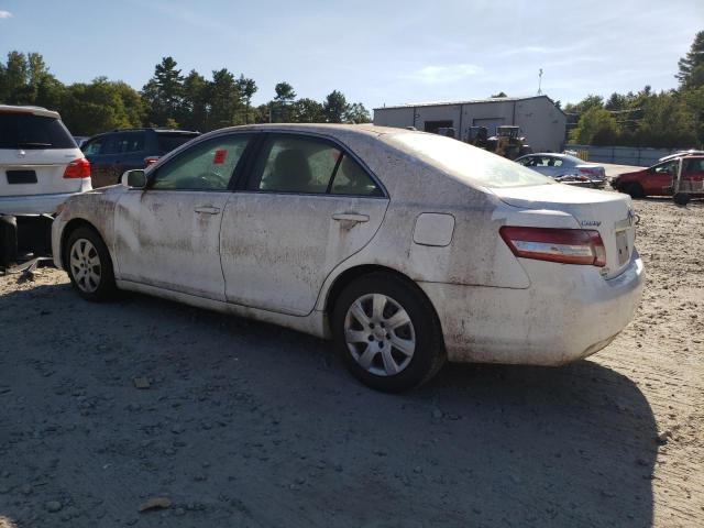 4T4BF3EKXAR023347 - 2010 TOYOTA CAMRY BASE WHITE photo 2