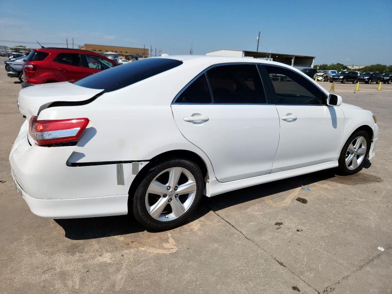 4T1BF3EK2BU585996 - 2011 TOYOTA CAMRY BASE WHITE photo 3