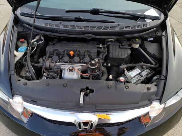 2HGFA1F6XAH307098 - 2010 HONDA CIVIC LX-S أسود صورة 11