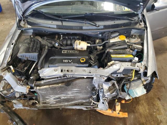 KL1TD666X6B683104 - 2006 CHEVROLET AVEO BASE ვერცხლისფერი ფოტო 11