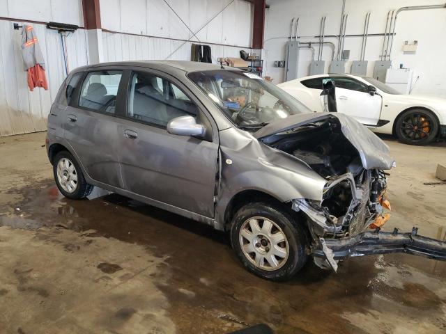 KL1TD666X6B683104 - 2006 CHEVROLET AVEO BASE ვერცხლისფერი ფოტო 4