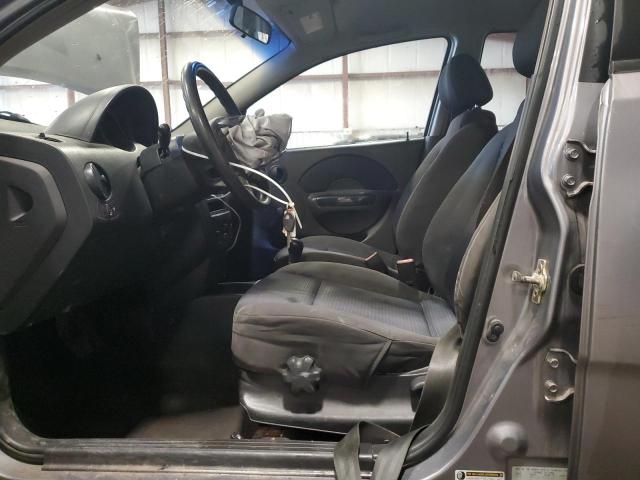 KL1TD666X6B683104 - 2006 CHEVROLET AVEO BASE ვერცხლისფერი ფოტო 7