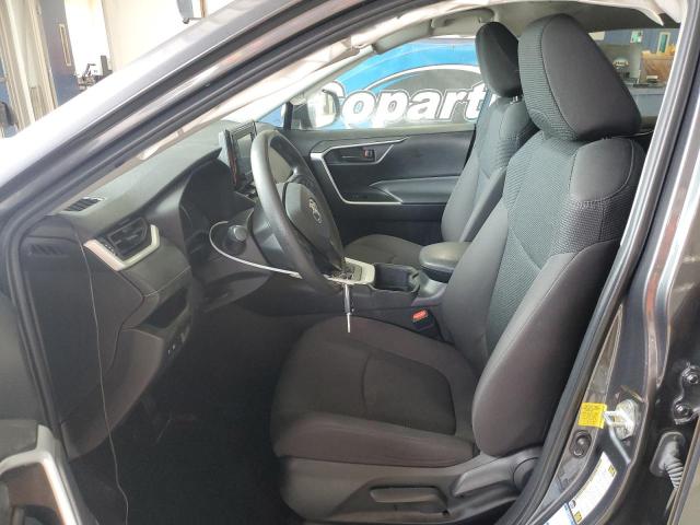 2T3G1RFV9NC317086 - 2022 TOYOTA RAV4 LE CHARCOAL photo 7