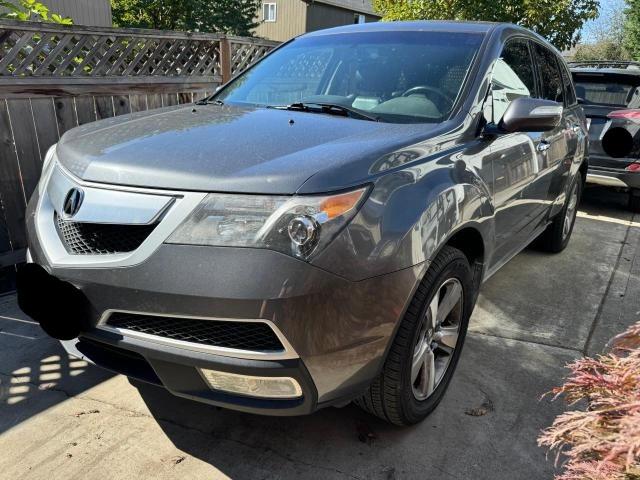 2HNYD2H61BH550134 - 2011 ACURA MDX TECHNOLOGY Сұр фото 2