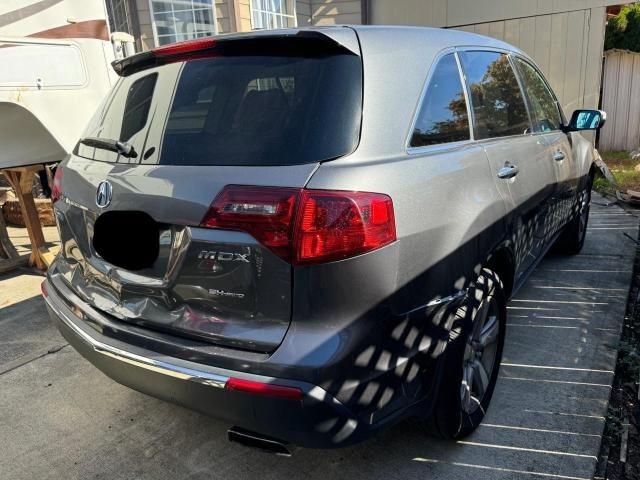 2HNYD2H61BH550134 - 2011 ACURA MDX TECHNOLOGY Сұр фото 4