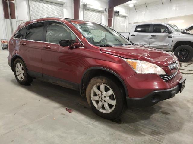 JHLRE48738C040233 - 2008 HONDA CR-V EXL BURGUNDY photo 4